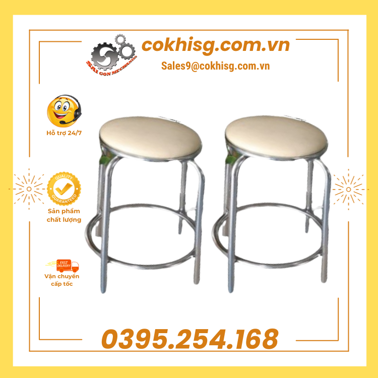 Ghế thí nghiệm inox 304